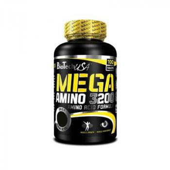 BioTech USA Mega Amino 3200 100 Tabletten