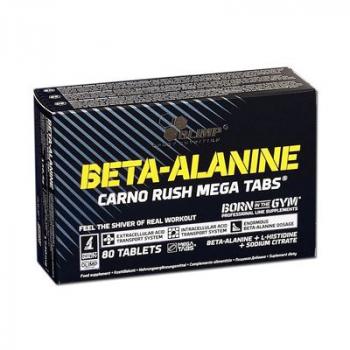 Olimp Beta Alanine Carno Rush Beta Alanin Mega Taps 80 Tabletten