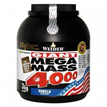 Weider Mega Mass 4000 3000g Dose