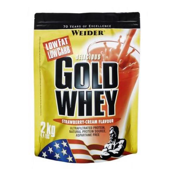 Weider Delicious Gold Whey Protein 2000g Beutel