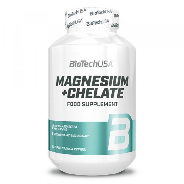 BioTech USA Magnesium Chelat 60 Kapseln