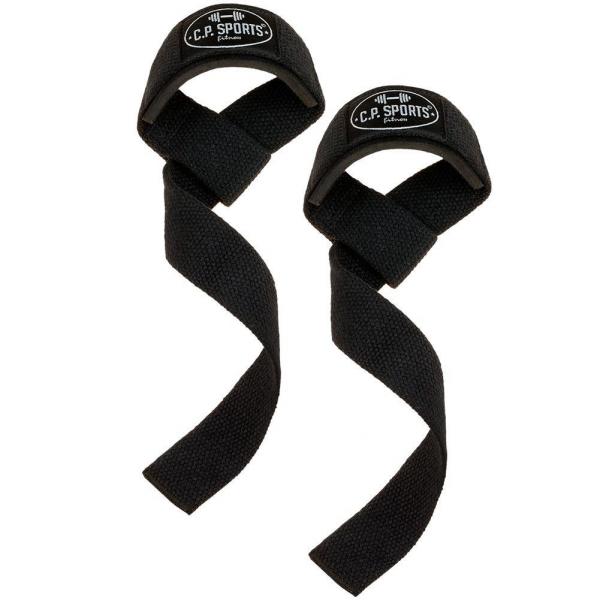 CP Sports Latzughilfen Klassik T11 Power Lifting Straps inkl. Neopren-Einlage