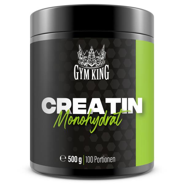 Gym King Creatin Monohydrat Pulver 500g Dose